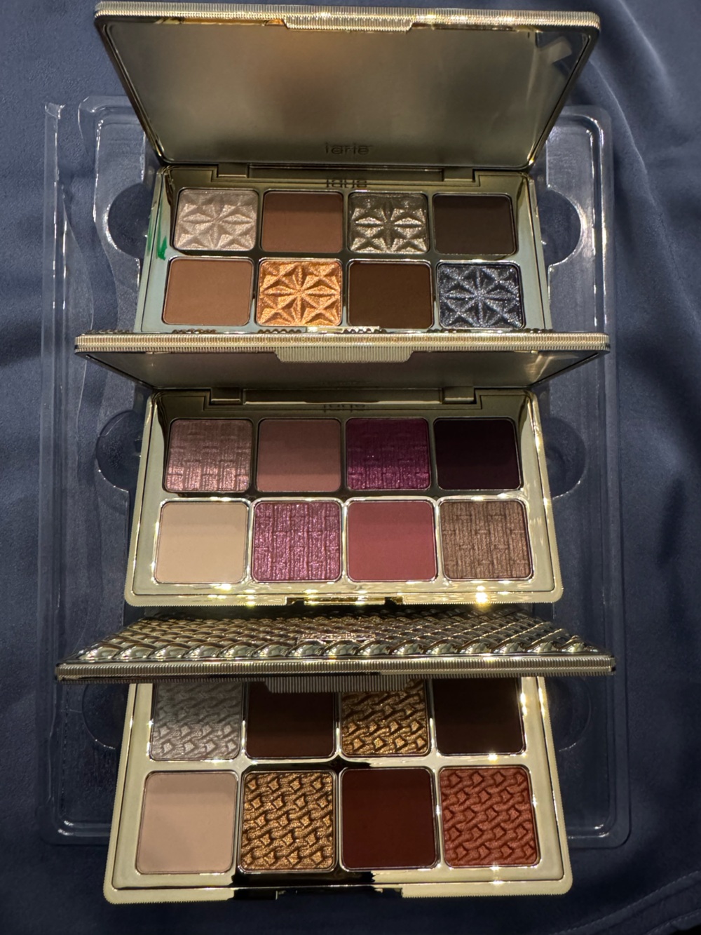 Tarte holiday’s limited edition The Golden Era Eyeshadow Palettes - 3 Palettes